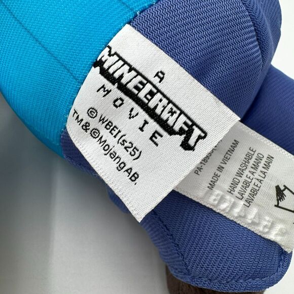 MINECRAFT MOVIE Steve Jack Black New With Tag Plush 2025 PhatMojo Mattel - Picture 4 of 7